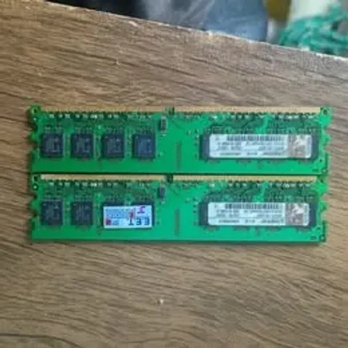 Par Memórias Kingston DDR2 1GB?2GB Total
