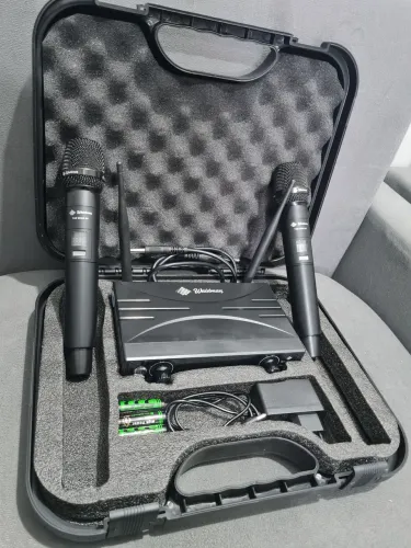 kit de microfoneskit de microfone sem fio Waldman The Wing WTW-96/570