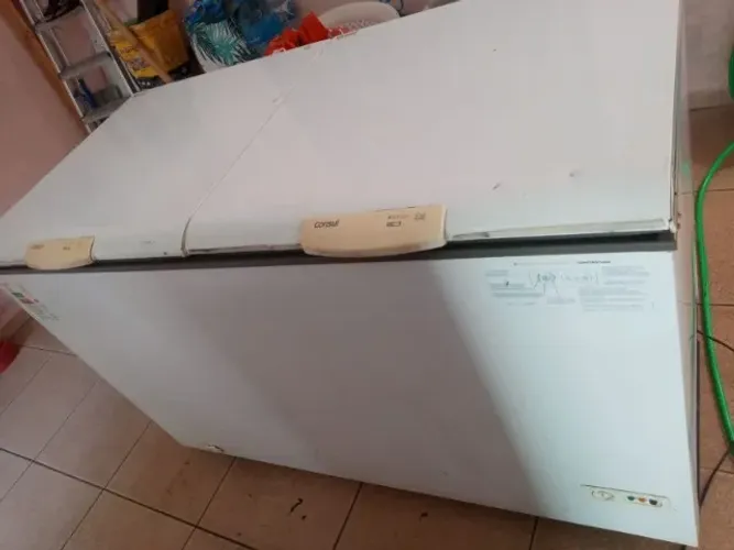FREEZER HORIZONTAL CONSUL 2 PORTAS 530 LITROS 127 VOLTS BRANCO EM BOM ESTADO