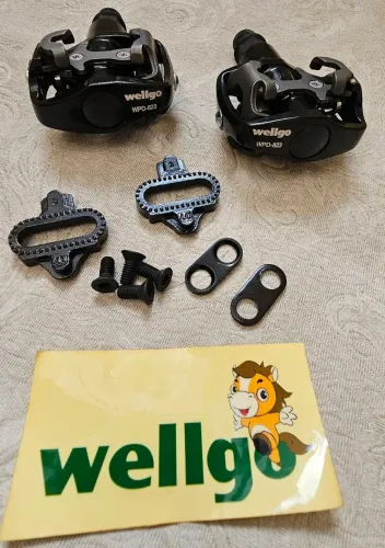 Pedal Clip Wellgo MTB Black