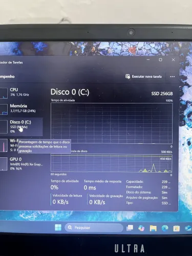 NOTEBOOK CORE I5 DÉCIMA PRIMEIRA GERAÇÃO 