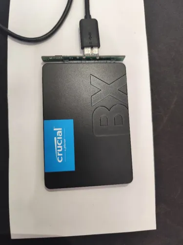 ssd 1tb 1000gb crucial bx500 só 16h de uso