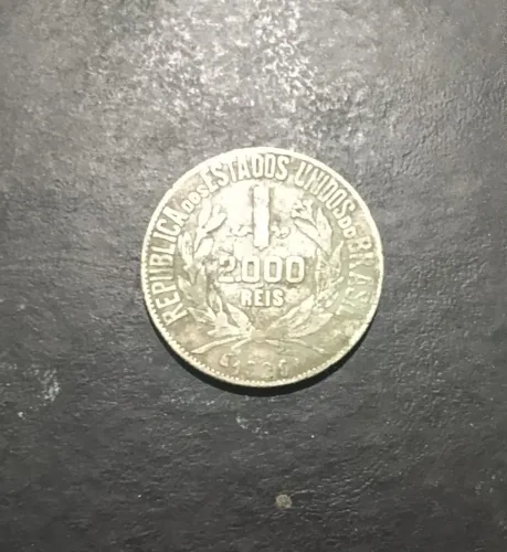 Moeda Antiga 2000 Réis 1926 - Peça Rara para Colecionadores | Numismática Brasil