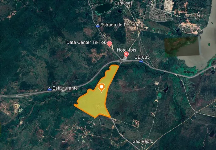 Terreno à venda, 52.373 h por R$ 18.330.550 - Pecém - Pecém/CE