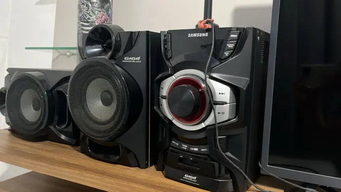 Mini System Samsung Sound Blast - Conservado 