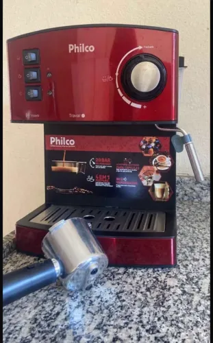 Philco cafeteira expresso e cápsulas