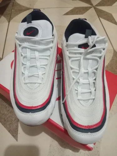 tênis nike Air Max 97 White Red