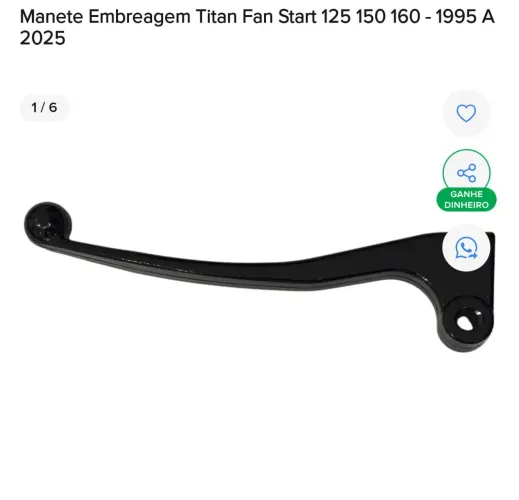 Manete de embreagem