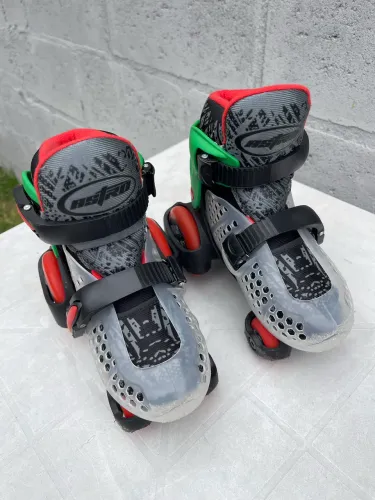 Patins infantil com acessórios