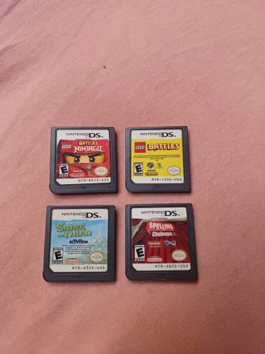 Lote de jogos de Nintendo Ds