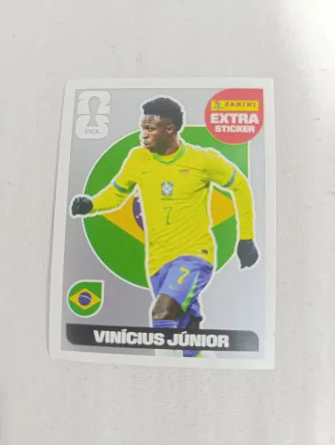 Figurinha Vinícius Júnior Prata