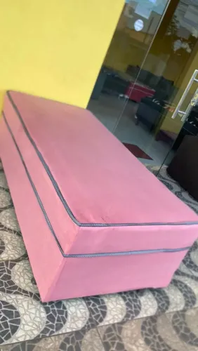 Cama box de solteiro de mola nova
