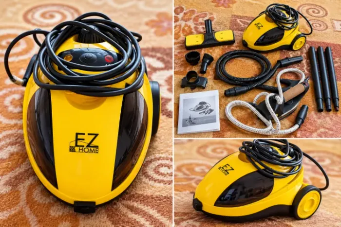Máquina de Limpeza a Vapor Polishop Turbo Action EZ Home 110V