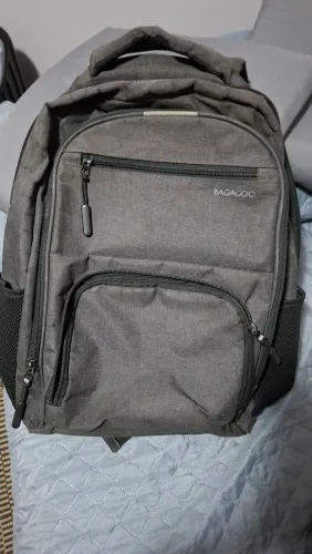 Mochila Bagaggio cinza