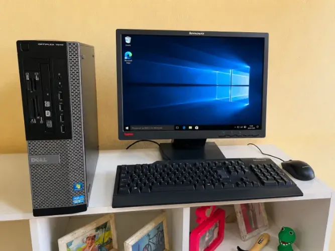 PC Dell i3 8GB RAM Completo  2ª Geração  HD 500GB | Monitor 19"