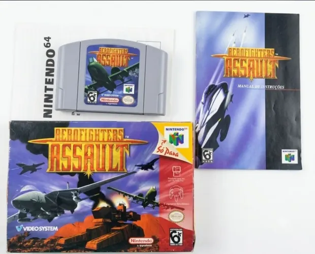 Aerofigters Assault Nintendo 64 Original Nacional/gradiente