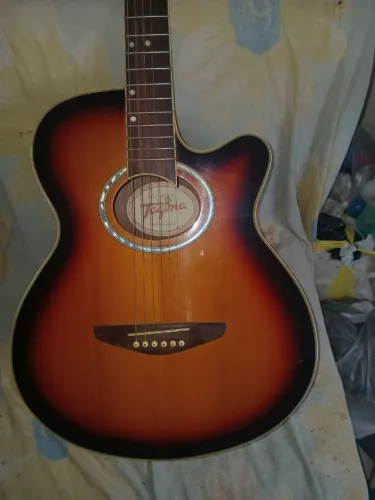 ? Violão Tagima Elétrico (Sunburst) - Pronto para Tocar!