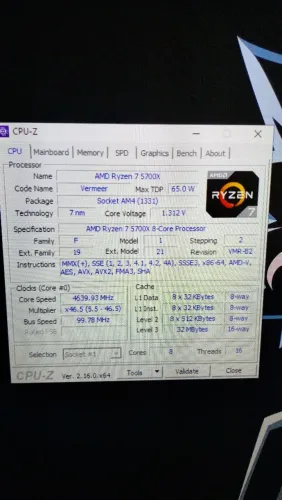 PC RYZEN 7 5700X+RTX 3060 12GB