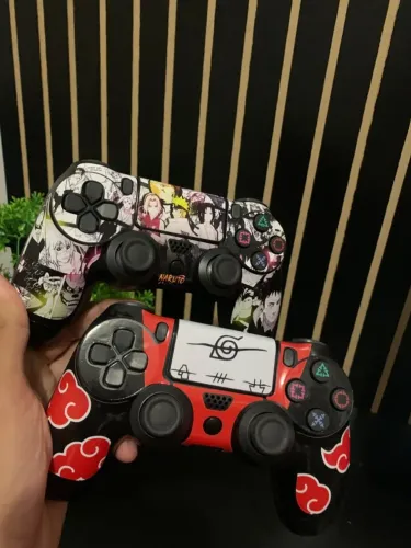 Controle PS4 Personalizado Naruto