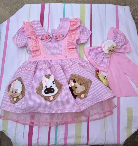 Vestido Fazendeirinha