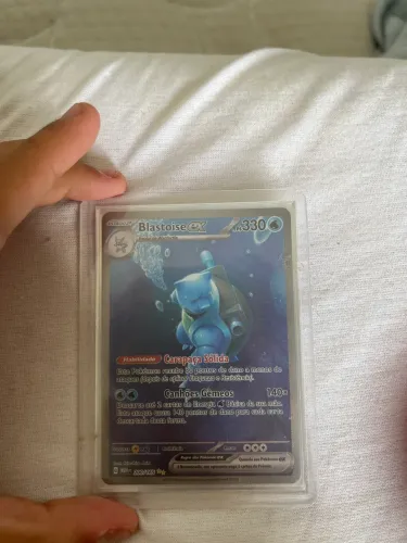 Card blastoise de 151 MN