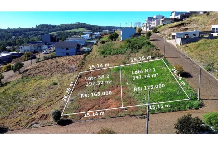 Terrenos à Venda no Loteamento Baidek Barão de Cotegipe/RS