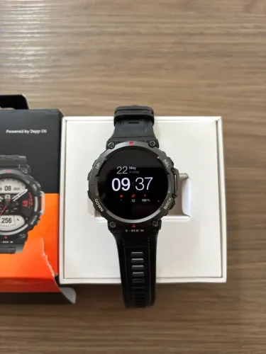 Amazfit T-Rex 2 Ember Black - Smartwatch Xiaomi