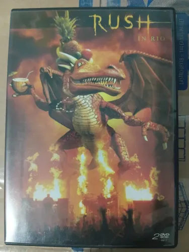 Rush in Rio. Dvd duplo.