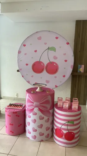 Decoração aniversário Cerejinha 
