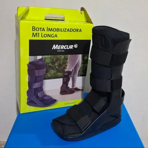 Bota Mercur Longa Imobilizadora Ortopédica Confort Premium