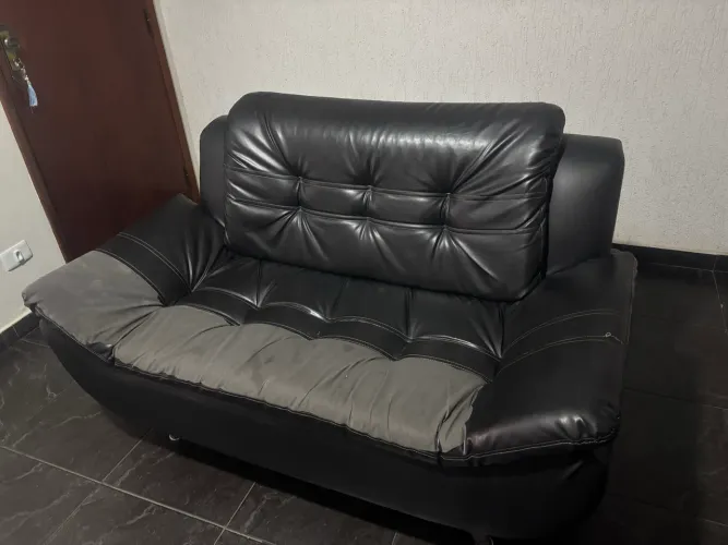 Conjunto de Sofás 2 e 3 Lugares - Estrutura Ótima