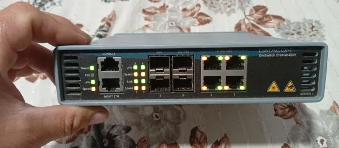 Datacom DmSwitch 2104G2-EDD funcionando ok capão redondo zsul