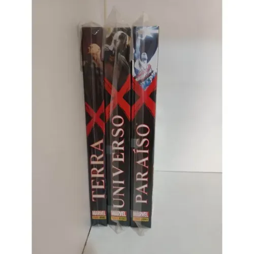 Terra X + Paraíso X + Universo X - coleção completa