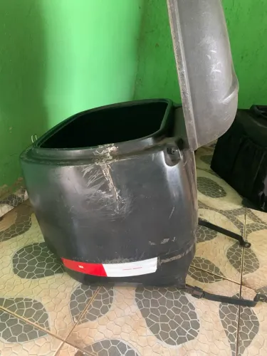 Baú Moto Com Suporte