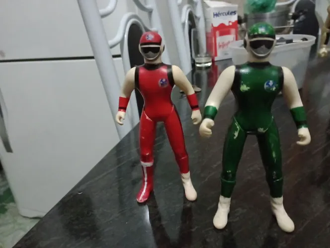 Vendo bonecos flashman 