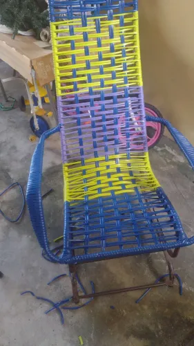 Enrolado de cadeira de balanço