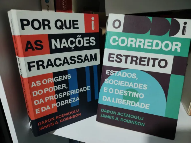Daron Acemoglu e James Robinson: Por que as nações fracassam e O corretor estreito