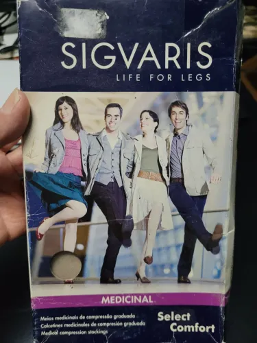 Meias Sigvaris Meia Coxa Tamanho M