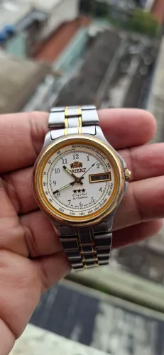 Relógio orient original vendo olx pay mais entrega para todo Brasil faço envio