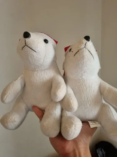 Urso Polar De Pelúcia Coca-Cola Colecionável Original
