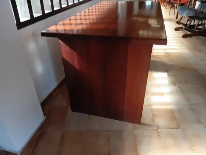 Mesa retangular de escritório