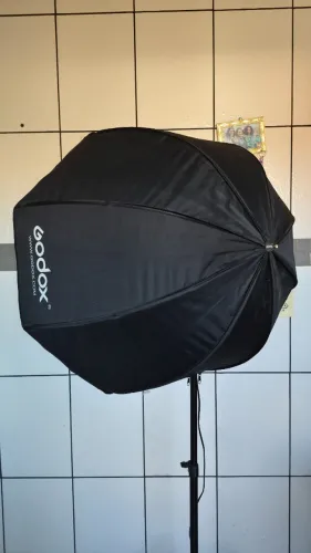 Kit Octabox GODOX + Lâmpada de led 80w (Foto e Vídeo)
