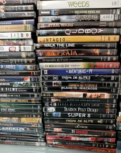 Lote DVD 104 títulos $7,00 cada