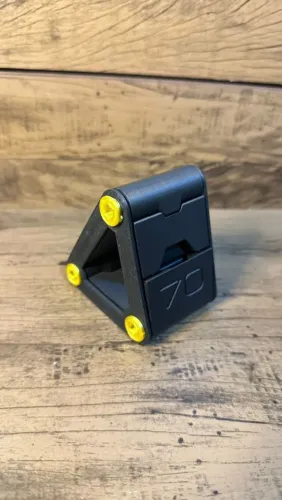Suporte celular triangular impressão 3D