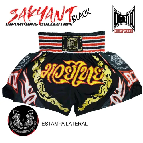 Shorts Muay Thai MMA Boxe Ockto Original - Novo - Aracaju
