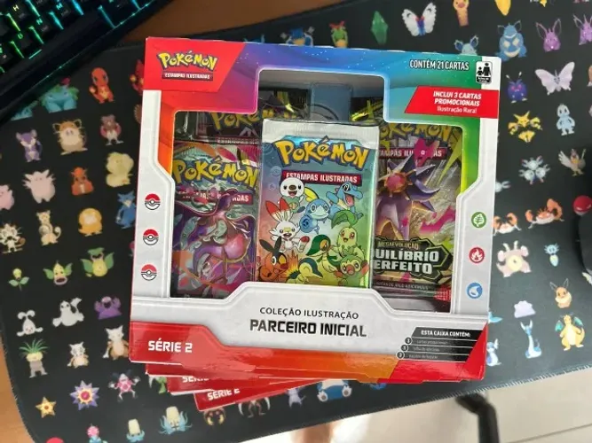 Box Coleção Parceiro Inicial - Série 2 - Pokémon TCG - Original Copag