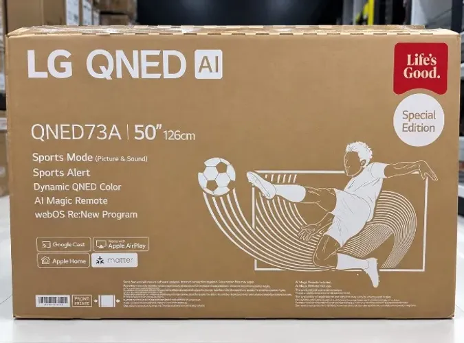 SMART TV LG QNED73 50 4K UHD