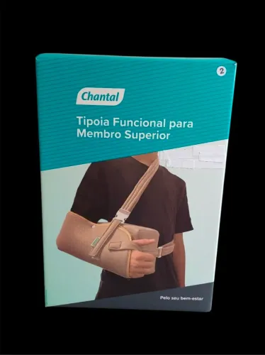 Tipoia Funcional Chantal C417-2 para pós-operatório, G-GG, 38-41cm