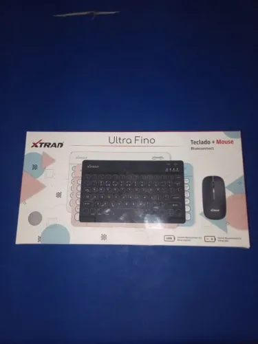 Vendo TECLADO E MOUSE XTRAD BLUETOOTH 