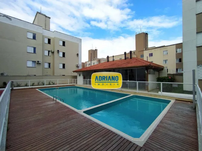 Apartamento para alugar, 56 m² por R$ 3.178,89/mês - Serraria - São José/SC